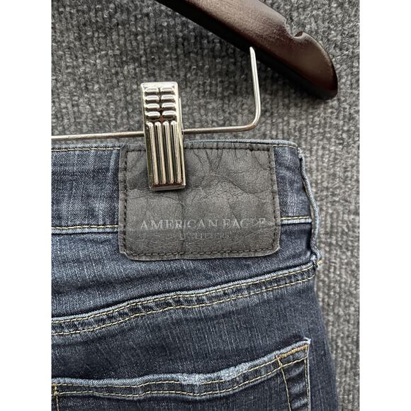 American Eagle Outfitters Jeans Mens 32x34 Blue Extreme Flex 4 Stretch Denim - Picture 3 of 9